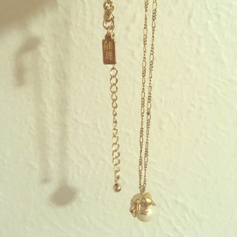 Kate Spade Frog Prince Pearl Necklace